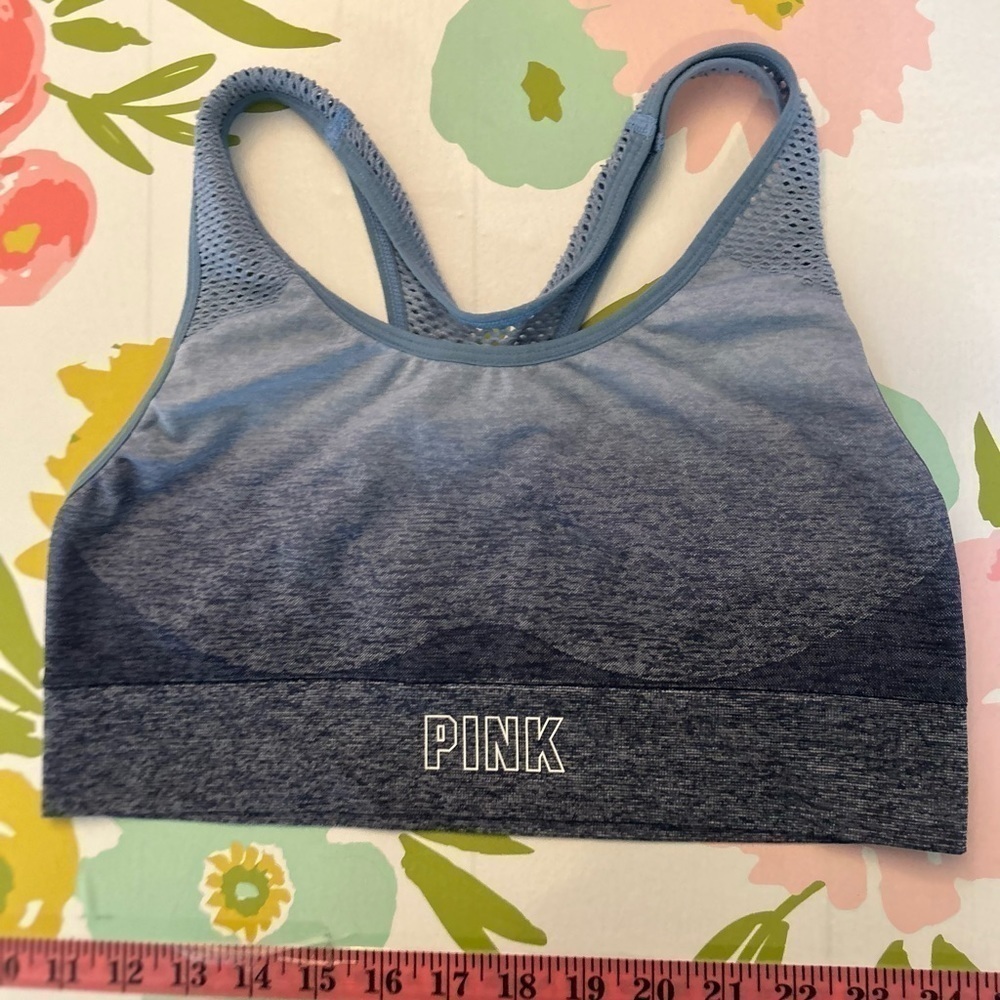 PINK, sport lightly lined seamless, sports bra, size medium